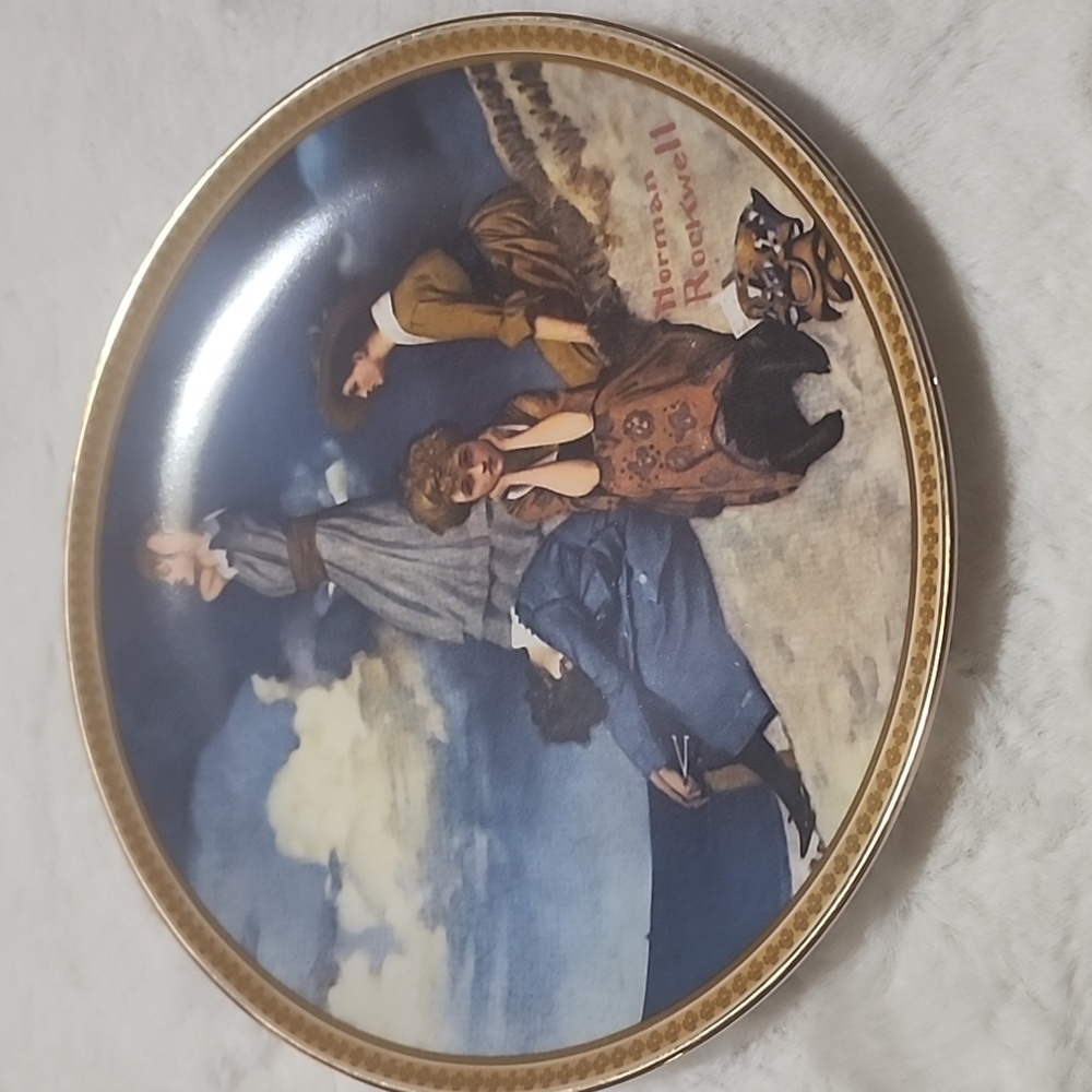 NORMAN ROCKWELL COLLECTOR PLATE.